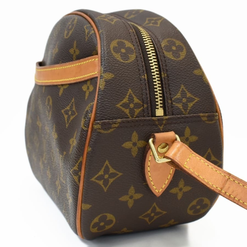 Louis Vuitton Monogram Blois Shoulder Canvas Brown Bag